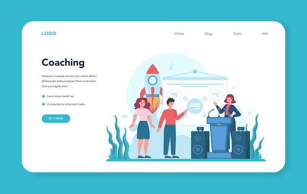 Trener prowadzący warsztaty